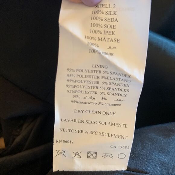 BEBE Black Silk Lined Bustier Dress Sz XS - Picture 11 of 15